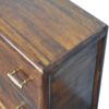 Regency - Woven 2 Drawer Nightstand - Brown - Image 8