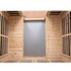 4 Person Old Fir Far Infrared Outdoor Sauna Room - Natural - Image 9