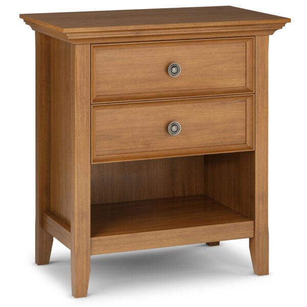 Amherst - Bedside Table - Light Golden Brown