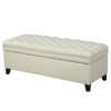 Juliana - Storage Ottoman With Hidden Compartment - Ivory - Image 5