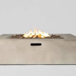 Outdoor Fire Pit Table - Natural / Gray