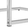 Accent Table, C - Shaped, Glossy Contemporary And Modern - White - Image 7
