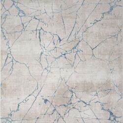 Elegance - 2' X 3' Polyester Area Rug - Blue
