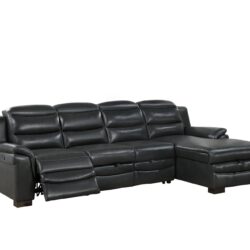 Coco - Blanche Sofa Bed With USB - Dark Gray