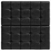 Harrison - Small Square Coffee Table Storage Ottoman - Distressed Black - Image 3