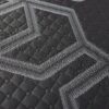 12" King Smooth Top Foam, Medium Plush Mattress - Black - Image 4