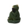 Charming Frog Prince Umbrella Base With Concrete Design - Green - Image 5