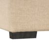 Convertible Folding Sofa Bed Ottoman With Memory Mattress And Tufted Design - Beige - Image 19