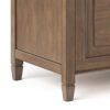 Connaught - Storage Bench Trunk - Natural Aged Brown - Image 6