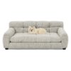 Modern Pet Sofa With Backrest And Armrests Linen Fabric For Medium And Large Dogs - Beige - Image 7