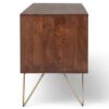 Hunter - TV Media Stand - Umber Brown Stain - Image 5