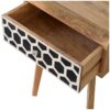Inlay - Bone Tapered Nightstand - Oak - Image 7