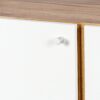 Sideboard Buffet Cabinet With 3 Drawers & 2 Doors, Buffet Cabinet With Adjustable Shelves For For Living Room Dining Room Hallway, Kitchen - White - Image 19