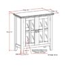 Artisan - Low Storage Cabinet - Distressed Gray - Image 2