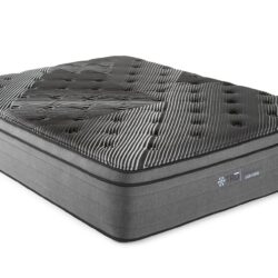 Pure Ice - 15" Full Eurotop Ultra Plush Mattress - Black