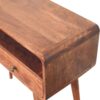 Curved Console Table - Caramel - Image 5