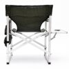 Padded Folding Outdoor Chair With Side Table And Storage Pockets, Lightweight Oversized Directors Chair For Indoor, Outdoor Camping, Picnics And Fishing - Green - Image 7