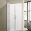 Lincoln - Storage Cabinet With Swing Out Storage Door - White - Image 4