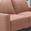 Stationary Loveseat - Rose - Image 7