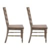 Ludin - Ladderback Dining Chairs, (Set of 2) - Taupe - Image 3