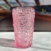 Paisley - Leading Ware Acrylic Glasses Drinking (Set of 4) Hi Ball, Bpa Free, 17Oz - Pink - Image 4