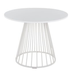 Canary Cosmo - Contemporary Dining Table - White