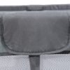 Fabric Baby Playpen, Baby Fence Play Area With Anti Slip Base - Gray - Image 6