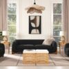 Alpine - Sherpa Sofa - Ebony Black Boucle - Image 13