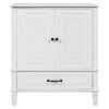 Vintage Style 30" Bathroom Vanity With Sink, Multi Functional Storage, Soft Closing Door - White - Image 23