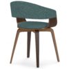 Lowell - Bentwood Dining Chair - Light Turquoise Blue - Image 5