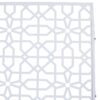 Outdoor & Indoor Metal Privacy Screen Freestanding Decorative Privacy Screen - White - Image 6