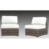2 Person Seating Group With Cushions - Gray Mix - Image 3