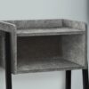 Accent Table Side, Contemporary Versatile Placement - Gray - Image 8