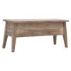 Lid Up Storage Bench - Oak - Image 2