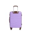 5 Piece Set (20"24"28 +A Travel Bag And A Toiletry Bag), Pp Hardshell Carry On Luggage Set With Tsa Lock Carry On Suitcase Luggage Durable Suitcase - Purple - Image 7