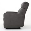 Alma - Contemporary Upholstered Loveseat Recliner - Slate - Image 13