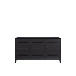 9 Drawer Dresser - Black