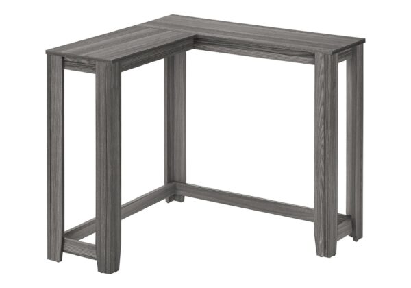 Corner Accent Console Table For Entryway, Contemporary And Modern - Gray