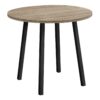 3 Piece Drop Leaf Dining Table Set, Contemporary & Modern - Taupe - Image 3
