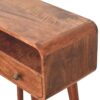 Mini Curved Console Table - Caramel - Image 6