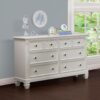 Glendale - 6 Drawer Dresser - Pure White - Image 4