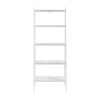 Modern Ladder Bookshelf - White / White - Image 3