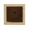 Handmade Planter Box, Travertine - Antique Brown - Image 7