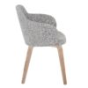 Boyne - Contemporary Dining / Chair (Set of 2) - Whitewashed / Dark Gray - Image 3
