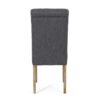 Contemporary Dining Chair (Set of 2) With Button Tufted Design - Charcoal - Image 10