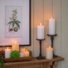 Unscented Soy Wax Candle (Set of 2) - White - Image 7