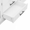 Modern Minimalist TV Stand For TVs Up To 75", Entertainment Center Media Console Cabinet With Adjustable Shelves For Living Room - White - Image 26