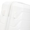 Set 3 Pieces 20" / 24" / 28" Abs Spinner Wheel Luggage, Matching Color, With Combination Lock - White - Image 14