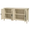 Rattan 4 Door Cabinet, Suitable For Bedroom - Natural - Image 14