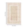Macau - Non - Slip Accent Rug - Beige - Image 5
